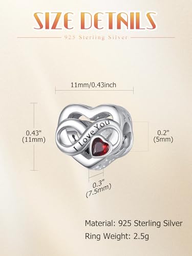 Pulseras de plata de ley 925 para hermanas con circonitas compatibles con Pandora 3