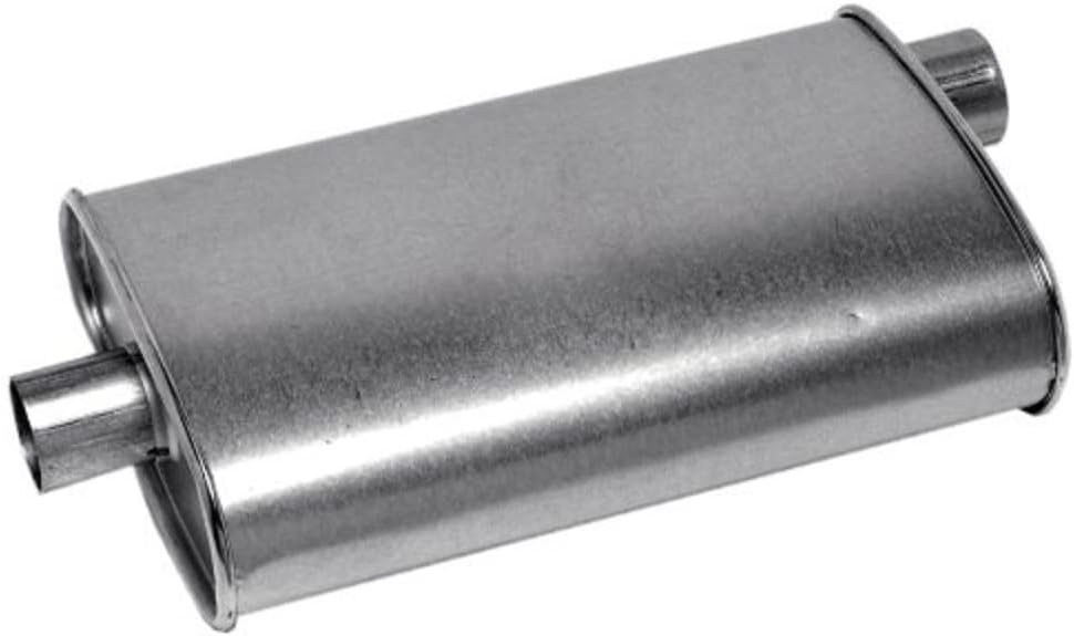 Walker SoundFX Universal 18128 Universal Exhaust Muffler 2.25" Inlet (ID) 2" Outlet (ID) for Dodge B350