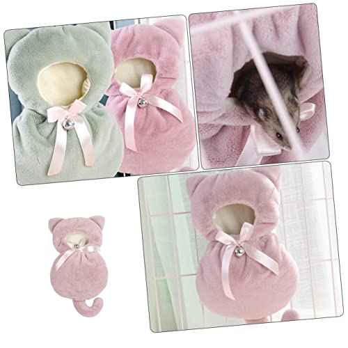 Mipcase 3 Pçs Pequenos Coelhos De Pelúcia Para Animais De Estimação Gato Dormindo Rede Esconderijo R