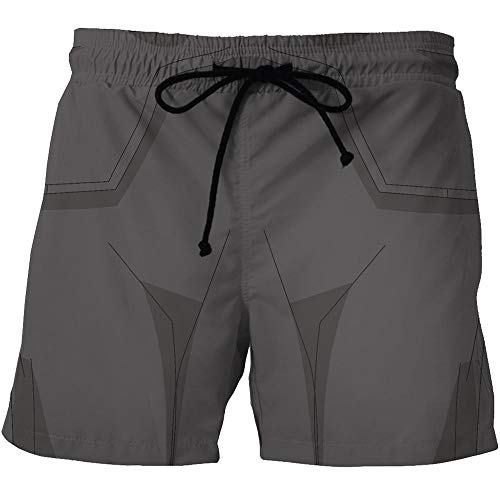 Short de bain homme décontracté noir lâche pour en finir avec les maillots trop serrés