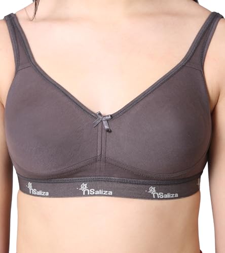 Image of Pack of 1 Non Padded Wire Free Seamless Full Coverage Sports Bra