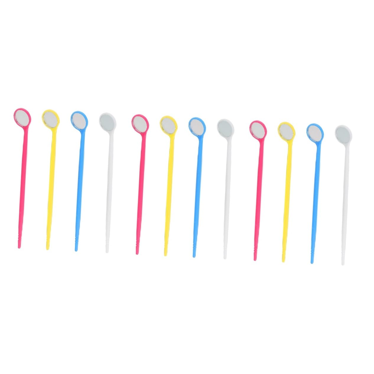 ABOOFAN 3 Set Riflettore A Specchio Intraorale Con Kit A Forma Di Strumento Morbido Per Denti Adulti Riflettore Intraorale Specchietti Monouso Specchietti Di Ispezione 20 pezzi*3