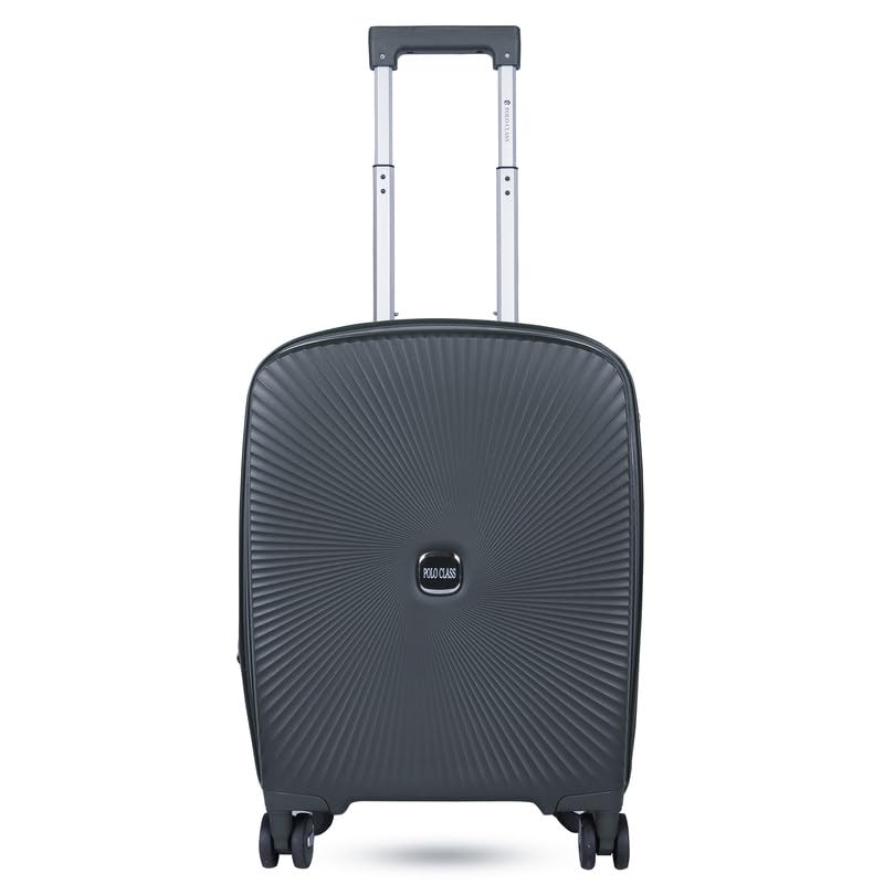 Image of Polo Class 2Pc Set Trolley Bags (20 /28 inch) - Dark Grey