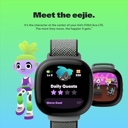 Fitbit Google Ace LTE - Kids Smartwatch with Call, Message, GPS, and Activity-Based Games, - image 8