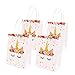 Unicorn Gift Bags Craft Paper Treat Bags for Kids Party Supplies Pack of 12