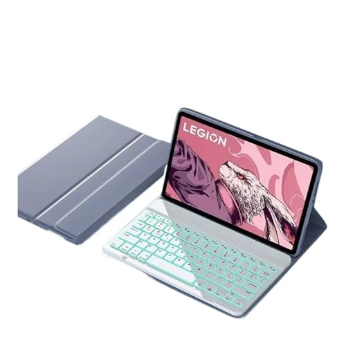 Teclado retroiluminado QWERTY y funda para escribir en tu Lenovo Legion Y700 desde cualquier café