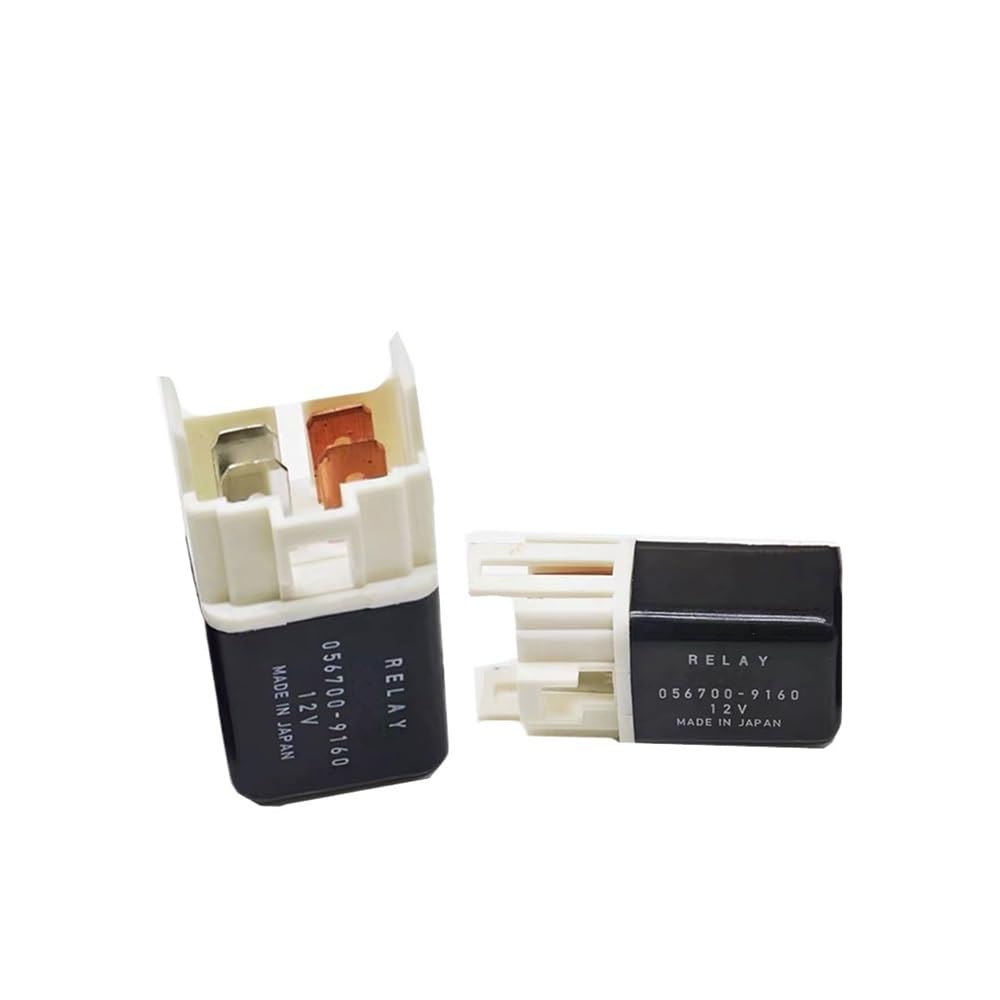 POWTAXBJGD 056700-9160 12VDC4 pin one Normally Open Excavator car air Conditioning Fan, Headlight Relay