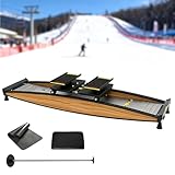 ⭐ UTILISATION POLYVALENTE —— Adapté aux maisons individuelles, salles de sport, écoles et centres de ski, cet appareil d’exercice de ski offre un entraînement complet du corps, ludique et efficace pour toute la famille. Chaque membre peut cibler des objectifs de fitness et des groupes musculaires différents tout en améliorant ses compétences en ski et sa santé globale.