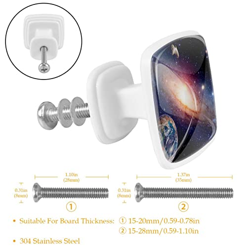 Boutons de poignees pour tiroir de commode theme planete espace - 4