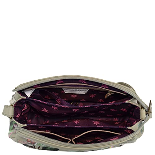 Anuschka Women’s Genuine Leather Convertible Medium Bag - Hand Painted Exterior3