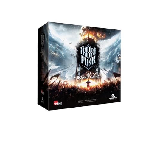 Frostpunk The Board Game - Manage Society in an Ice-Age Apocalypse! Cooperative Survival Strategy Game for Adults, Ages 16+, 1-4 Players, 120-150 Minute Playtime, Made by Rebel Studio