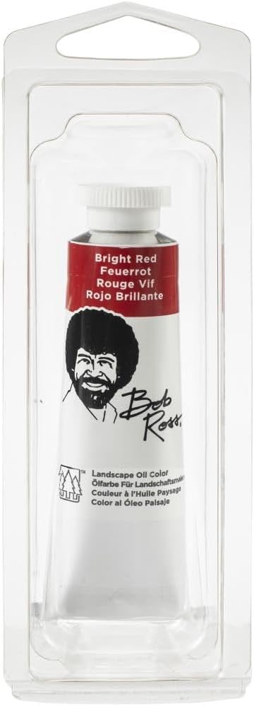 Bob Ross MR60-26035 Landscape Oil Paint 37ml-Bright Red