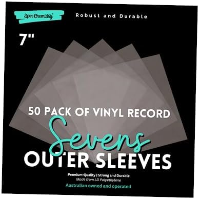 200) CheckOutStore Paper Record Inner Sleeves With Hole For 7" Vinyl - View #9