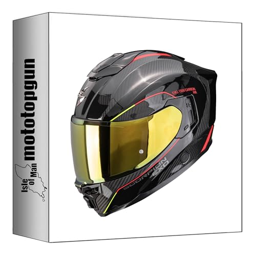 Casque intégral Scorpion Exo Carbon Mundi léger contre la fatigue