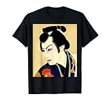 Acteur de théâtre Kabuki Art japonais vintage ukiyo-e T-Shirt