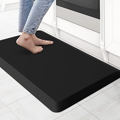 Image of 0.8 inch Thick Kitchen Mat Cushioned Anti Fatigue Rug Comfort Floor Mats | Water-Resistant, Non-Slip, Easy to Clean Comfort Floor Mat for Kitchen, Sink & Office, Multiple Colors & Sizes, 17.3 inchx28 inch