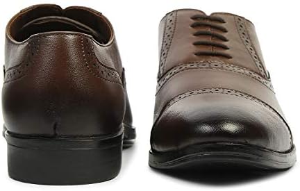 LOUIS STITCH Men Brown Oxford Shoes 