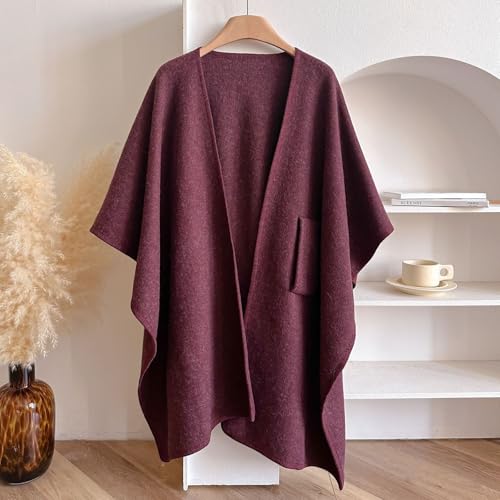 Bufanda reversible de felpa de gran tamaño para clima frío 6
