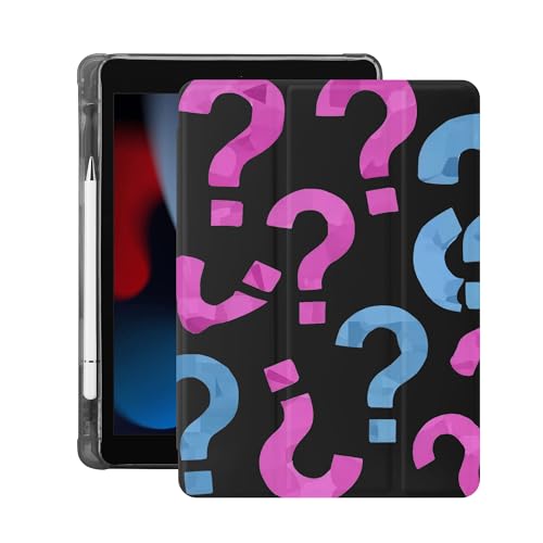 Étui iPad 10.2 pouces avec porte-crayon coque antichoc noire