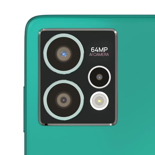 Image of HMD Crest Max 5G | 50 MP Front Cam | Triple Rear AI Cam with 64 MP Primary Cam | FHD+OLED Display | 8GB RAM & 256GB Storage | Android 14 | 33W Fast Charger | 1 Year Replacement Guarantee | Aqua Green