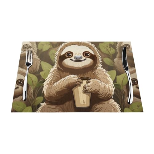 Sets de table en vinyle pour la décoration de la salle à manger