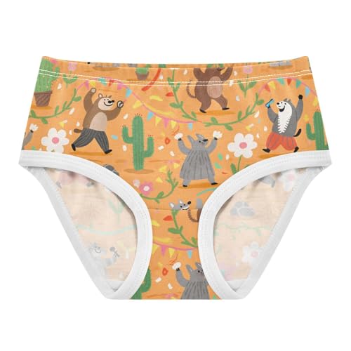 GuoChe Panties Panties Training Breathable Toddler Underwear for Kid in Sizes 2T,3T, 4T, 5T, 6Y and 8Y