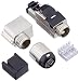Produktbild Delock RJ45 Stecker feldkonfektionierbar Cat.6A Metall gewinkelt