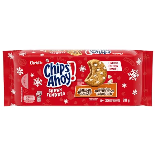 Chips Ahoy! - CHIPS AHOY! Chewy Cookie Butter Cookies, Limited Edition, Christmas Cookie, 281g