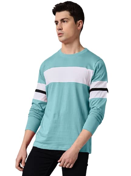 Image of THE DRY STATE Mens Cotton Full Sleeves Tshirt