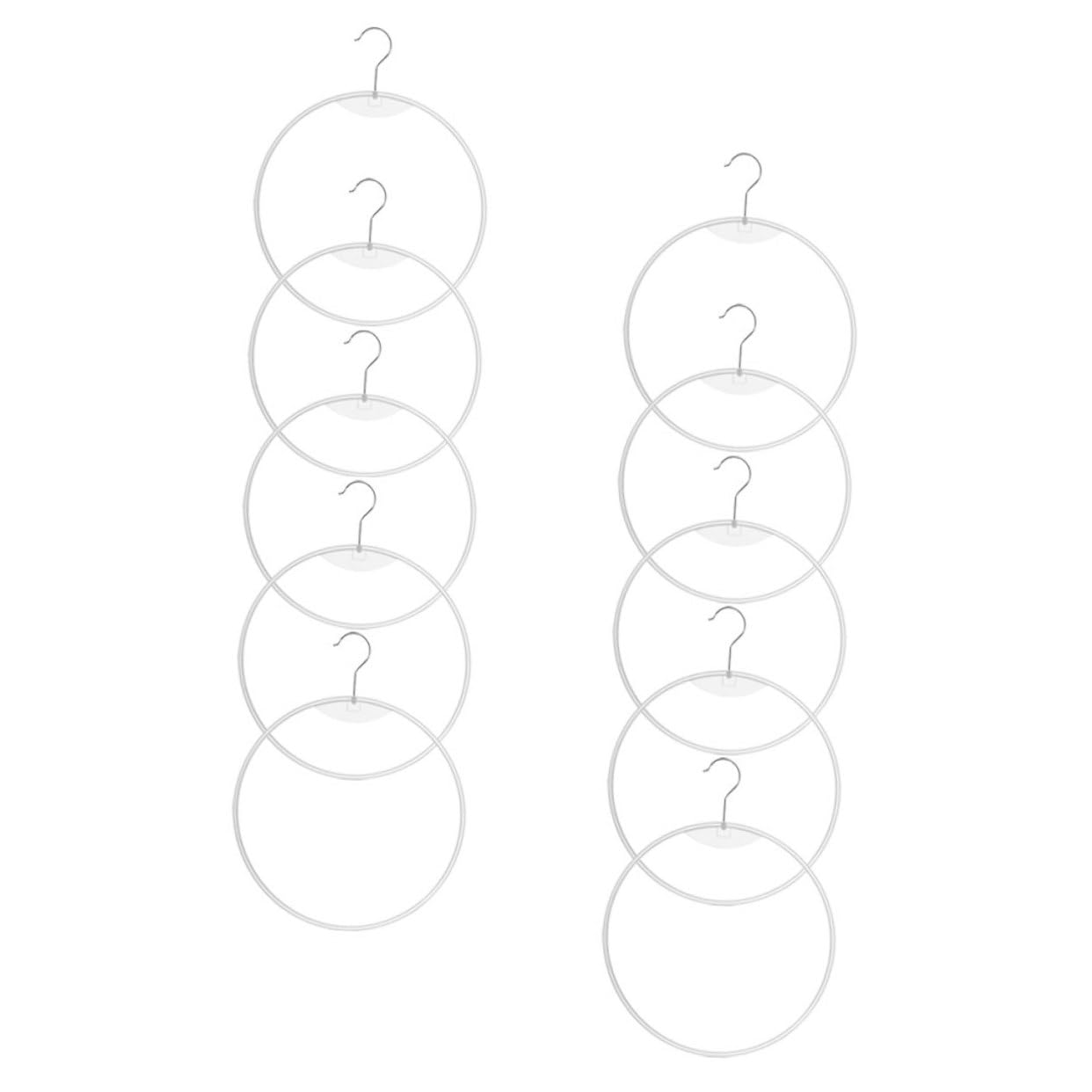 VICASKY 10pcs Bikini Hanger for Closet Multi-Functional Organizer for Scarves Ties and Briefs Plastic Design Smooth Finish