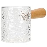 Petit pot à crème en verre transparent – ​​finitions soignées, idéal pour contenir de , du sucre, du vinaigre, de la sauce ou tout autre liquide