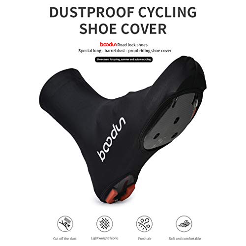Cubrebotas Ciclismo YODZ, para Hombre Mujer, Aislante Impermeable, Negro, M miniatura 2