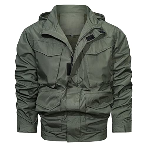 Veste de combat homme contre le froid et la pluie manteau militaire imperméable