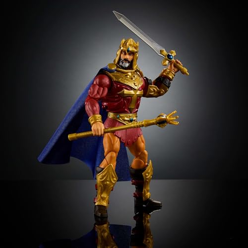 Les Maîtres De 'univers : New Eternia Masterverse Figurine King Randor 18 Cm - vue 5