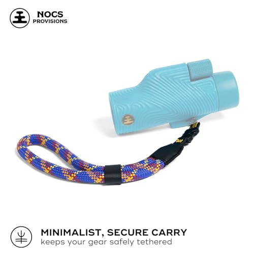 Nocs Provisions NocLoc Wrist Loop, Handheld Monoculars & Camera Strap Accessory with Quick‑Connect Tether - Lakeview Blue - Thumbnail 2