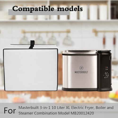Image of Deep Fryer Dust Cover for Masterbuilt 3-in-1 10 Liter XL Electric Fryer