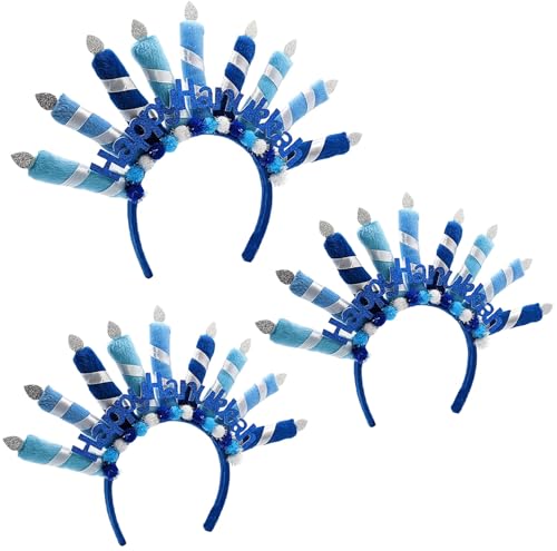 Bandeaux Menorah de Hanouka amusants pour décoration festive