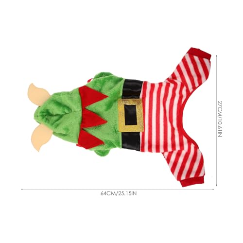 Disfraz navideño para perro talla mediana miniatura 2