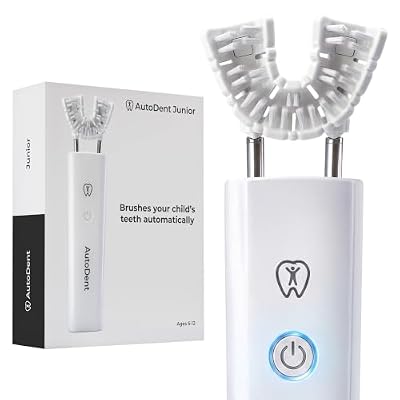 AutoDent Kids Electric Toothbrush Ages 6-12 | Automatic Cleaning with Real Brushing Strokes, Not Vibration