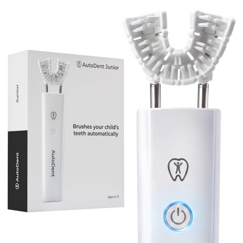 AutoDent Kids Electric Toothbrush Ages 6-12 | Automatic Cleaning with Real Brushing Strokes Not Vibration