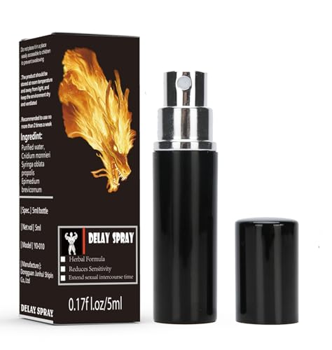Topical-Desensitizing Delay-Spray for Men Delay Spray Effectively Extends Men's Time and Enhances Comfort Delay-Spray for Men Sexual-Enhancer for Men Last Longer in Bed for Men Massage Oil for Man