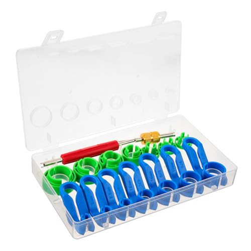 Healifty Outil deconnexion Conduite Carburant et kit Outils climatisation Voiture: Plastique Anti-Rayures pour extracteur raccord Rapide et Pince durite Essence