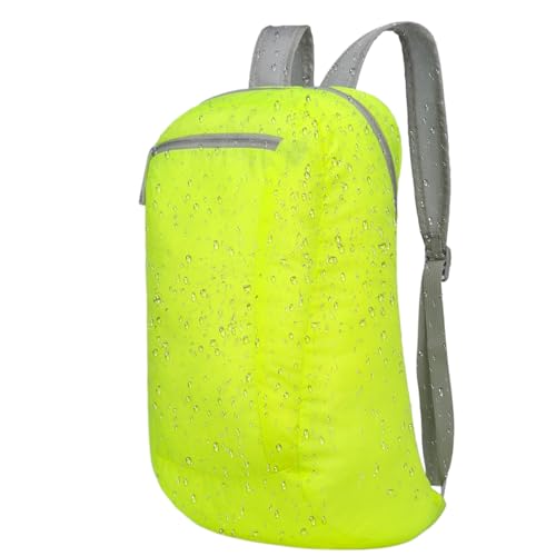 Mochila plegable genérica, impermeable Hiking Bag, diseño ergonómico ligero, transpirable, resistente al agua, uso diario, 17,32 × 11,02 × 7,48 pulgadas, verde, Se référer au descriptif