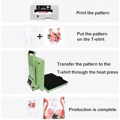 Máquina de planchado para camisetas multifuncional miniatura 6