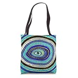 Evil Eye Amulet Ornament Tote Bag 16 inches