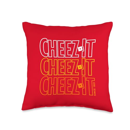 Cheez-It Since 1921 Throw Pillow