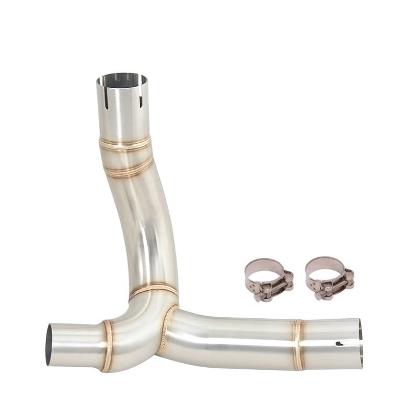 Silencieux d'échappement moto Monster 937 tube de liaison central d'origine et raccord inox