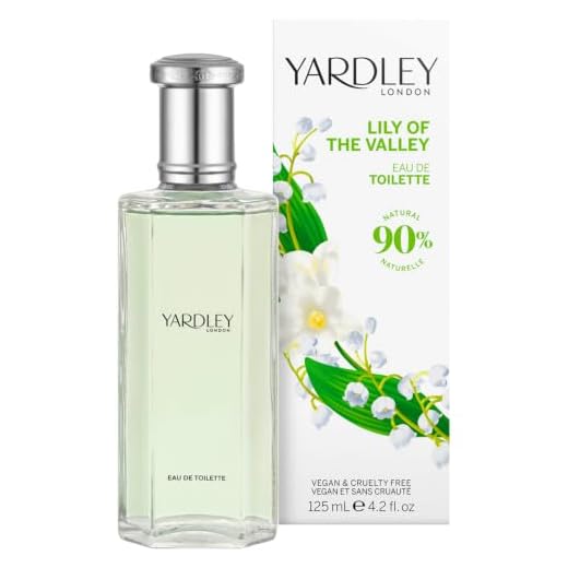 Lily of The Valley by Yardley of London for Women Eau De Toilette Spray, 4.2 Ounce