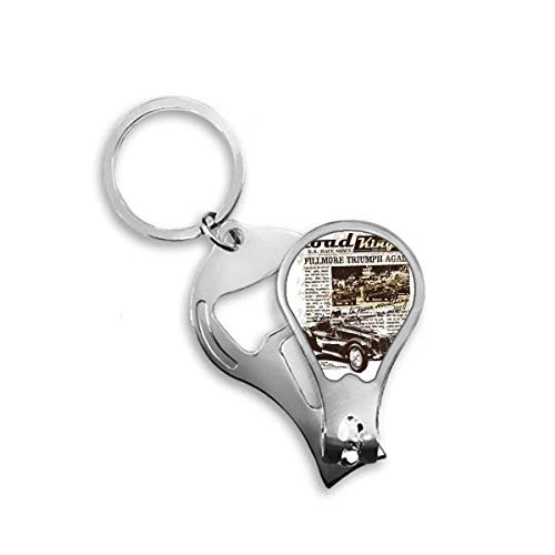 Coupe-ongles de pieds en acier robuste style voitures classiques de collection