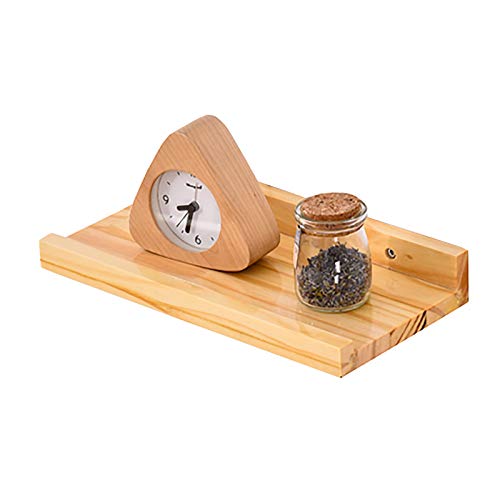 30/60cm Solid Wood Wall Shelves, Scandinavian Style Wall Mounted Shelves,